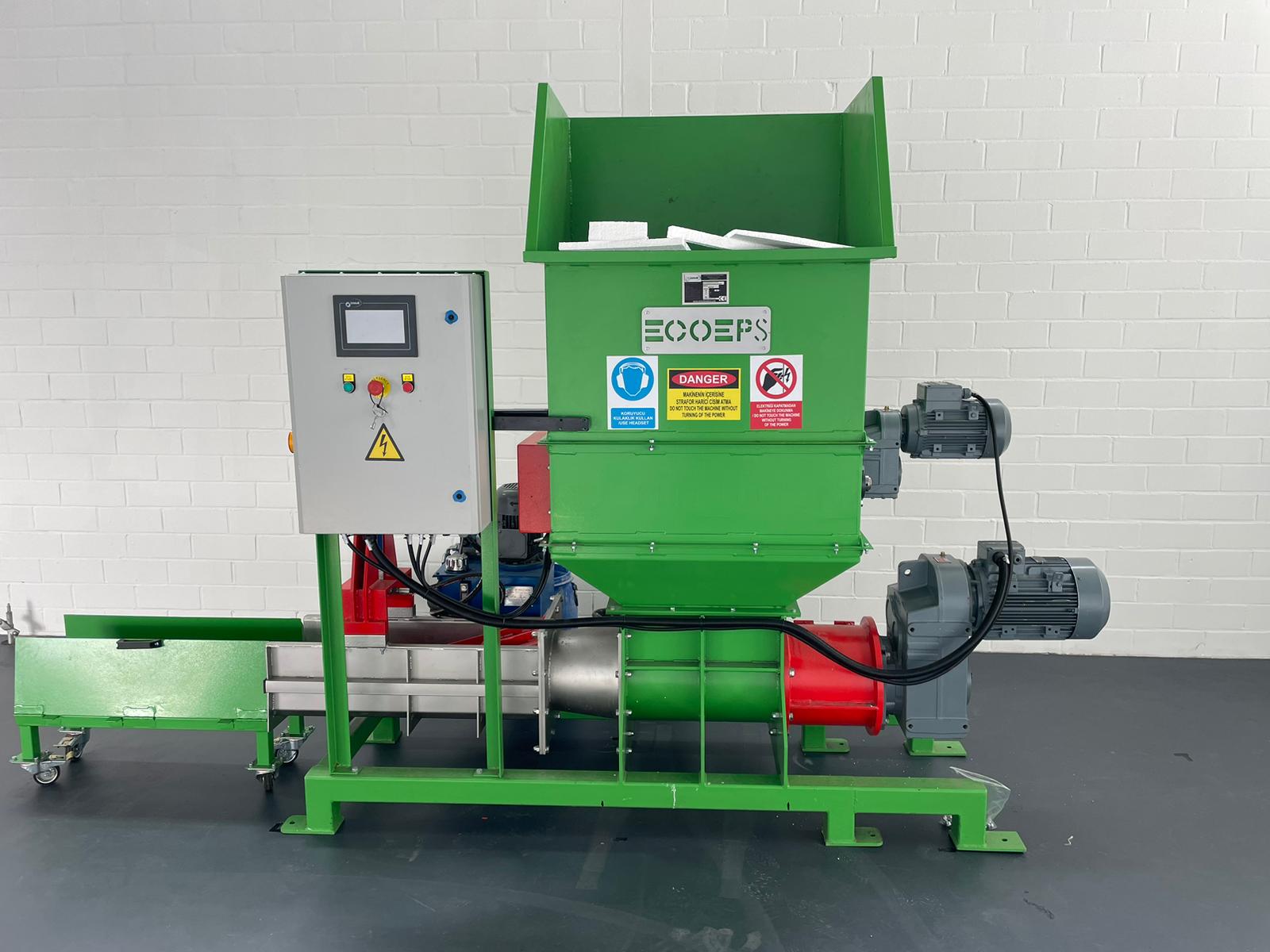 The Recycling Revolution: The EcoEPS Recycling Machine and its Innovative CO2 Calculation Software